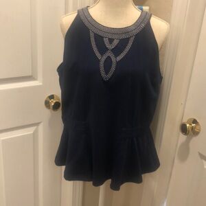 Like New 7th Avenue Peplum blouse